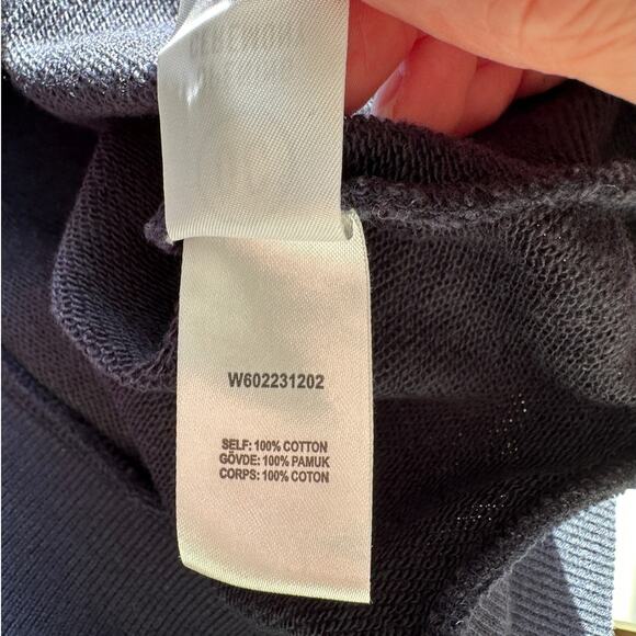 Opening Ceremony Navy Bonsai Multicolored Embroidered Long Sleeve Sweatshirt M - Picture 10 of 13